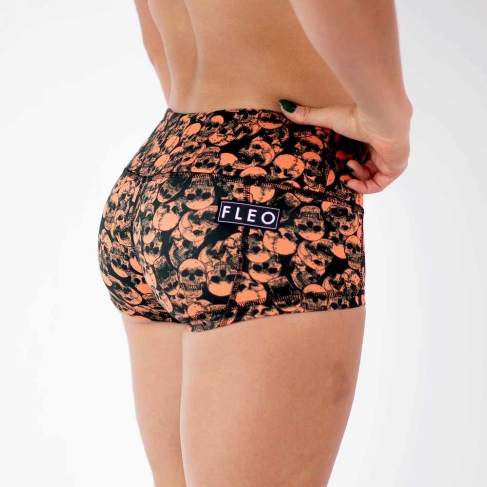 FLEO Haunted Skulls LRC SL or 3.25 Shorts